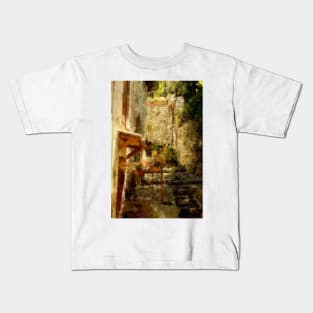 Front steps. Kids T-Shirt